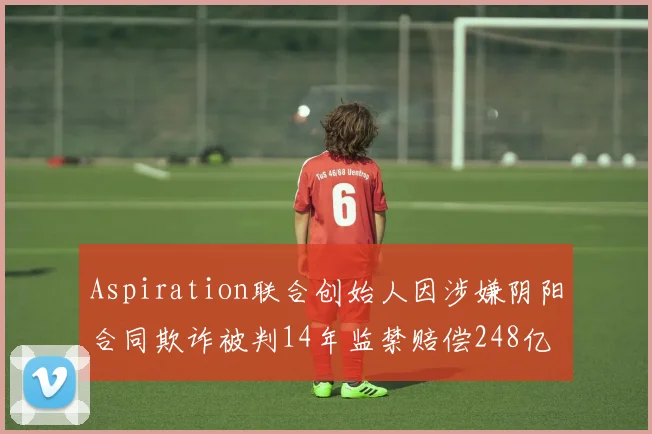 Aspiration联合创始人因涉嫌阴阳合同欺诈被判14年监禁赔偿248亿
